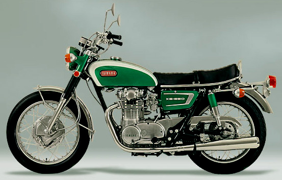YAMAHA XS-650 若き頃乗っていたバイクです。